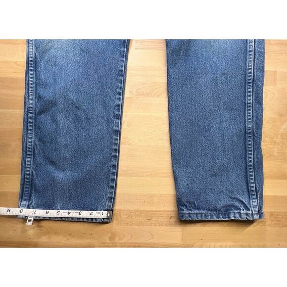 Wrangler Cowboy Cut Original Fit Denim Blue Jeans 40x32 Work Pants 13MWZPW - Picture 6 of 12